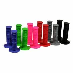 Outlet 🛒 Mon Ster Rubber Waffle Style Handlebar Grip Set For Scooters, ATVs, & Dirt Bikes ⌛